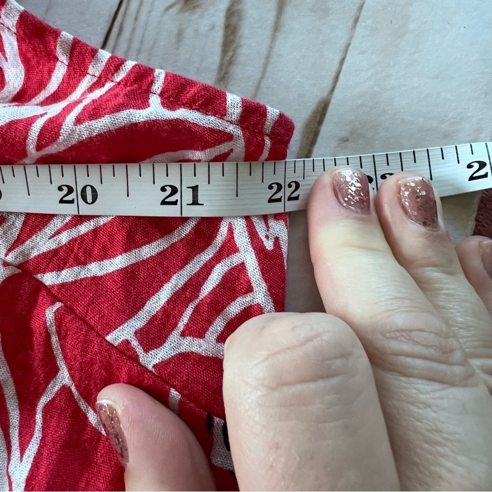 Habitat Women’s Sleeveless Cowl Neck Top in Coral size Large - Picture 12 of 13